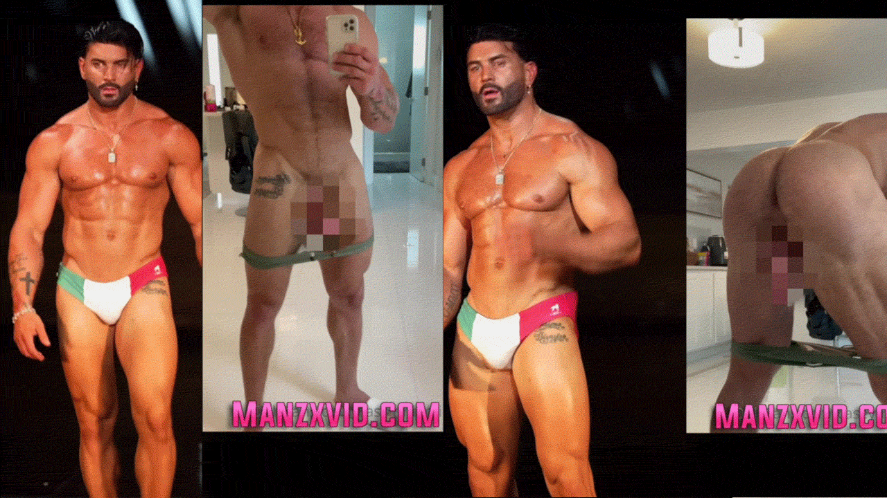 PRE: Casey Christopher in the mirror fronts and fingers
